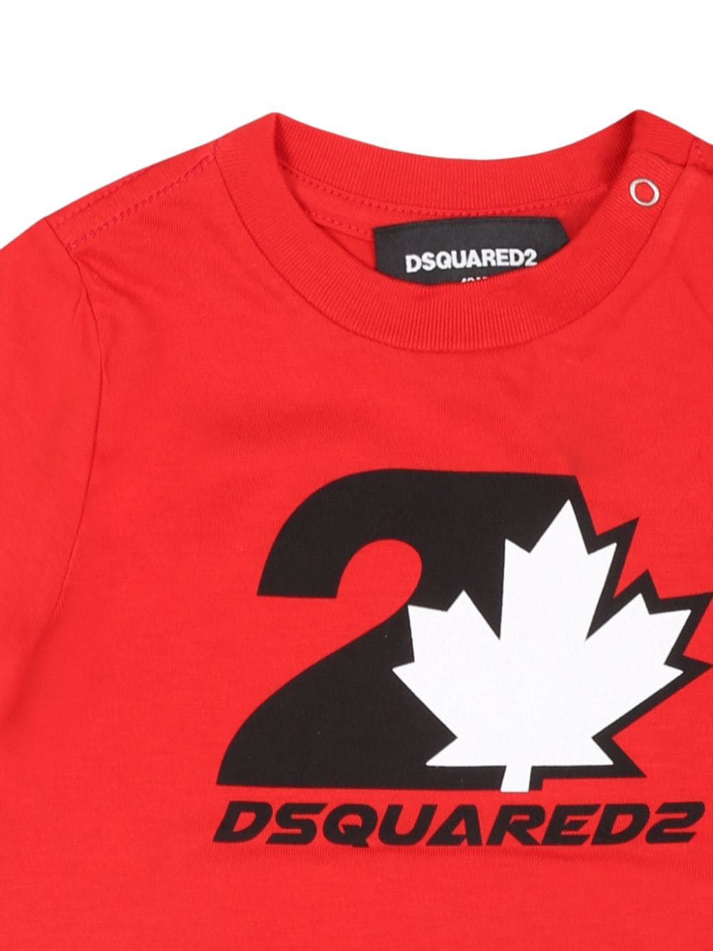 Shop Dsquared2 Logo-print T-shirt In Red