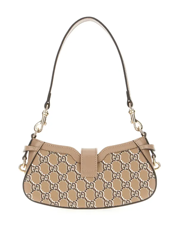【GUCCI】MOON SIDE MINI SHOULDER BAG Gucci Mini Moon Side Shoulder Bag | Neutrals | FARFETCH GE