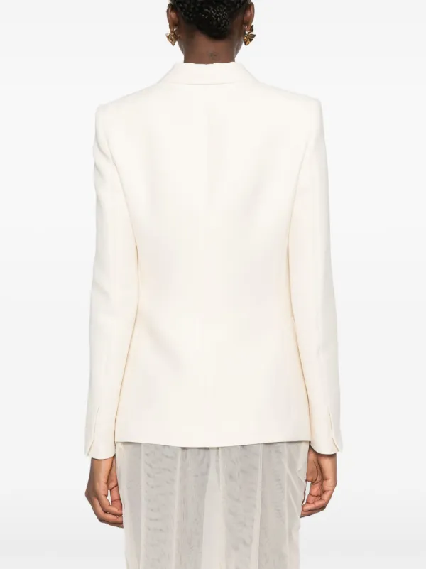 [FABIANA FILIPPI] ウールとシルクのダブルジャケット Fabiana Filippi ダブルジャケット | ニュートラル | FARFETCH JP