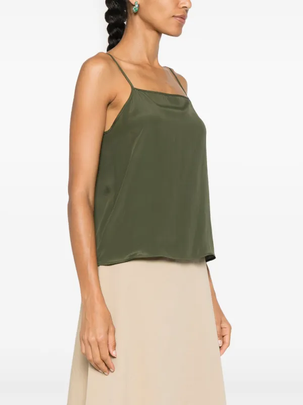 [FABIANA FILIPPI]プリントクレープデシントップ Fabiana Filippi クレープデシン トップ | グリーン | FARFETCH JP