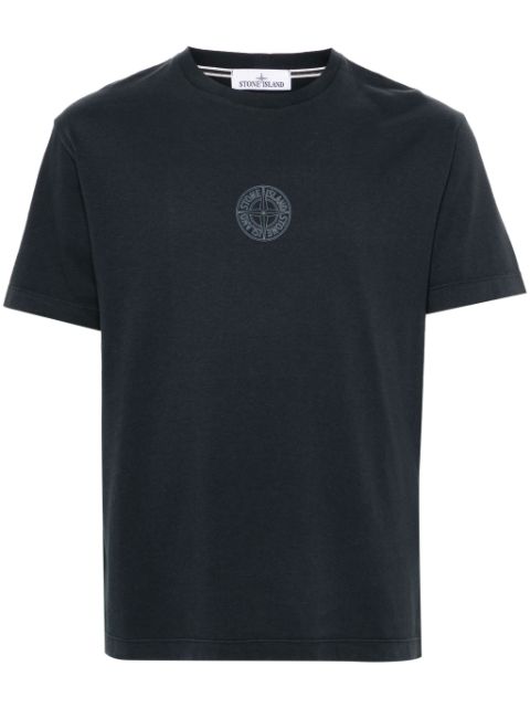 Black stone island t shirt best sale