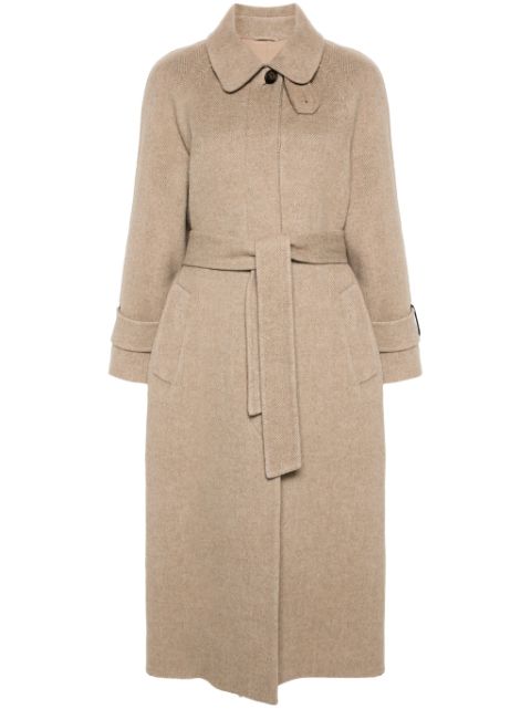 Brunello Cucinelli herringbone coat Women