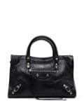 Balenciaga small Le City leather tote bag - Black