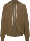 Rick Owens Windbreaker jersey hoodie - Green