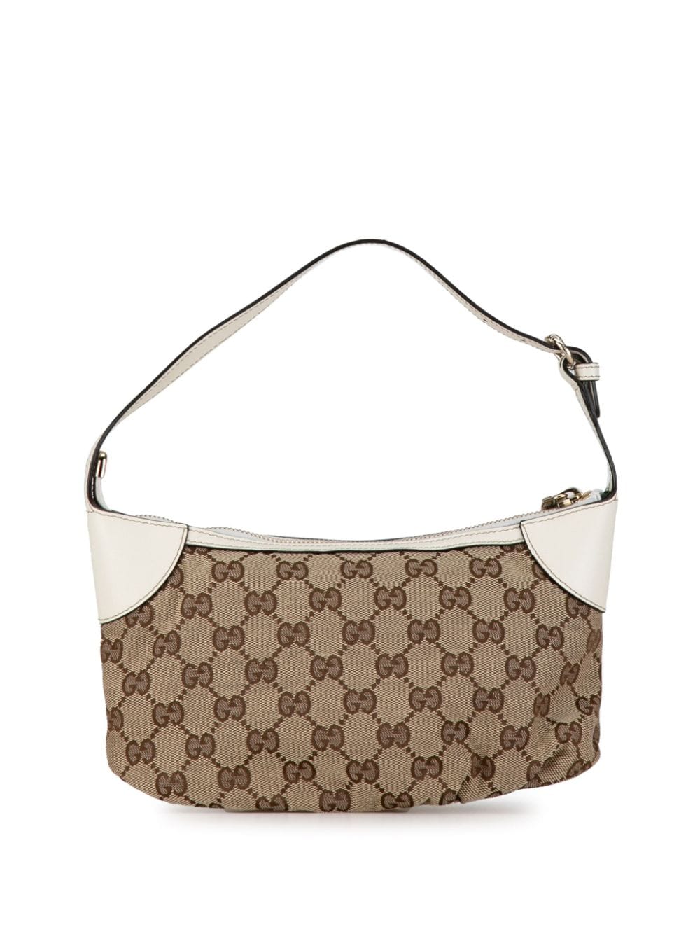 Gucci Pre-Owned 2000-2015 GG Canvas Web shoulder bag - Bruin