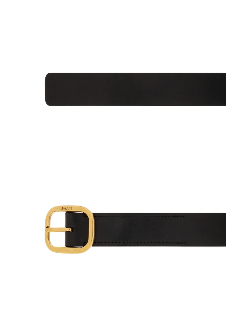 LOEWE Gespriem met logo Zwart