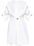 LOEWE Pebble cotton dress - White