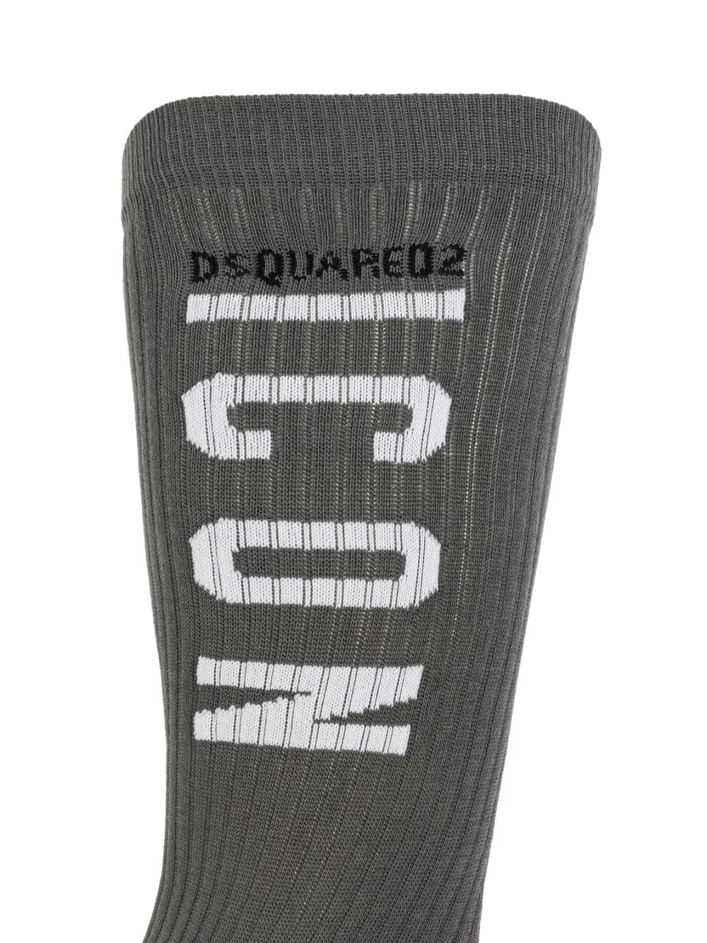 DSQUARED2 Icon mid-calf socks - Grijs