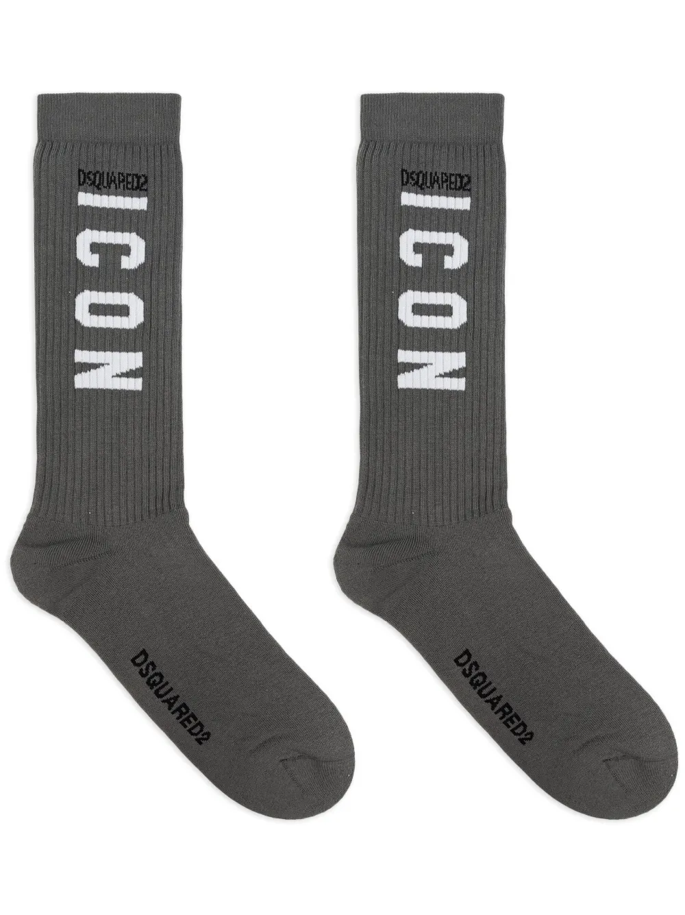 DSQUARED2 Icon mid-calf socks – Grey