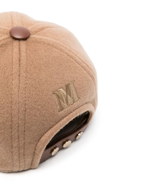 Max Mara Obliqua Cap | Brown | FARFETCH