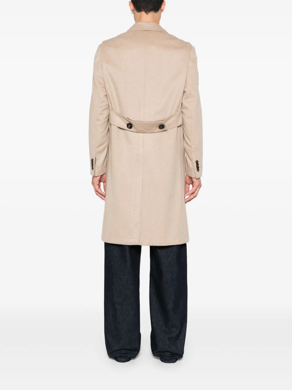 Kiton Kasjmier jas Beige