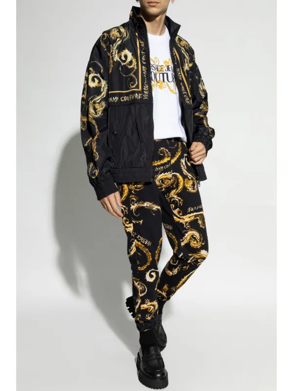 Versace ジャケット Versace Jeans Couture Chromo Couture-print Jacket | Black