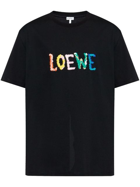 LOEWE logo-embroidered T-shirt Men