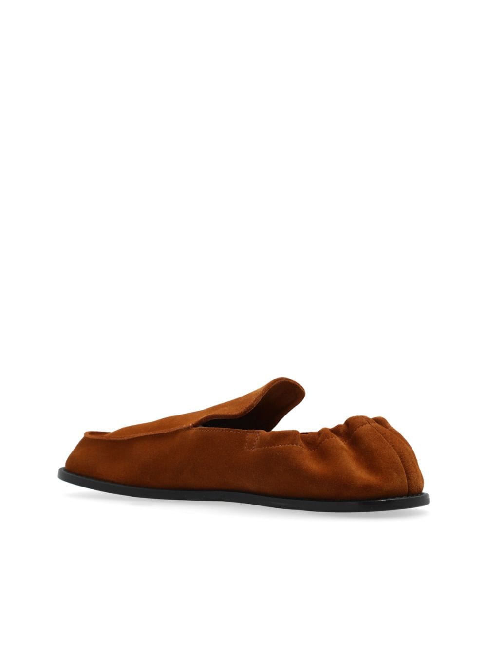 Shop Loewe Flex Loafers In Brown