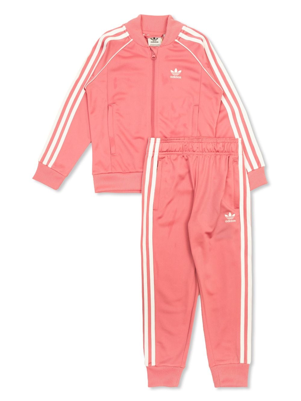 Adidas Kids Adicolour SST Track Suit Pink FARFETCH