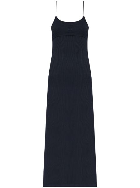 LOEWE Anagram-motif midi dress 