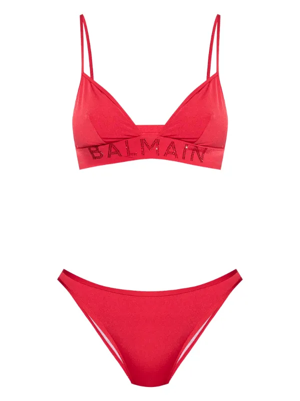 BALMAIN★バルマン チェーン柄 ホルターネック ビキニ 水着 24289100_54334334_600.jpg