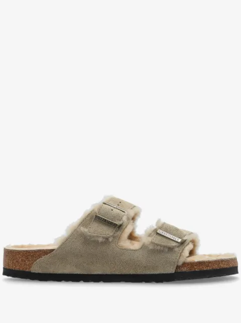 Birkenstock Arizona 皮毛一体凉鞋