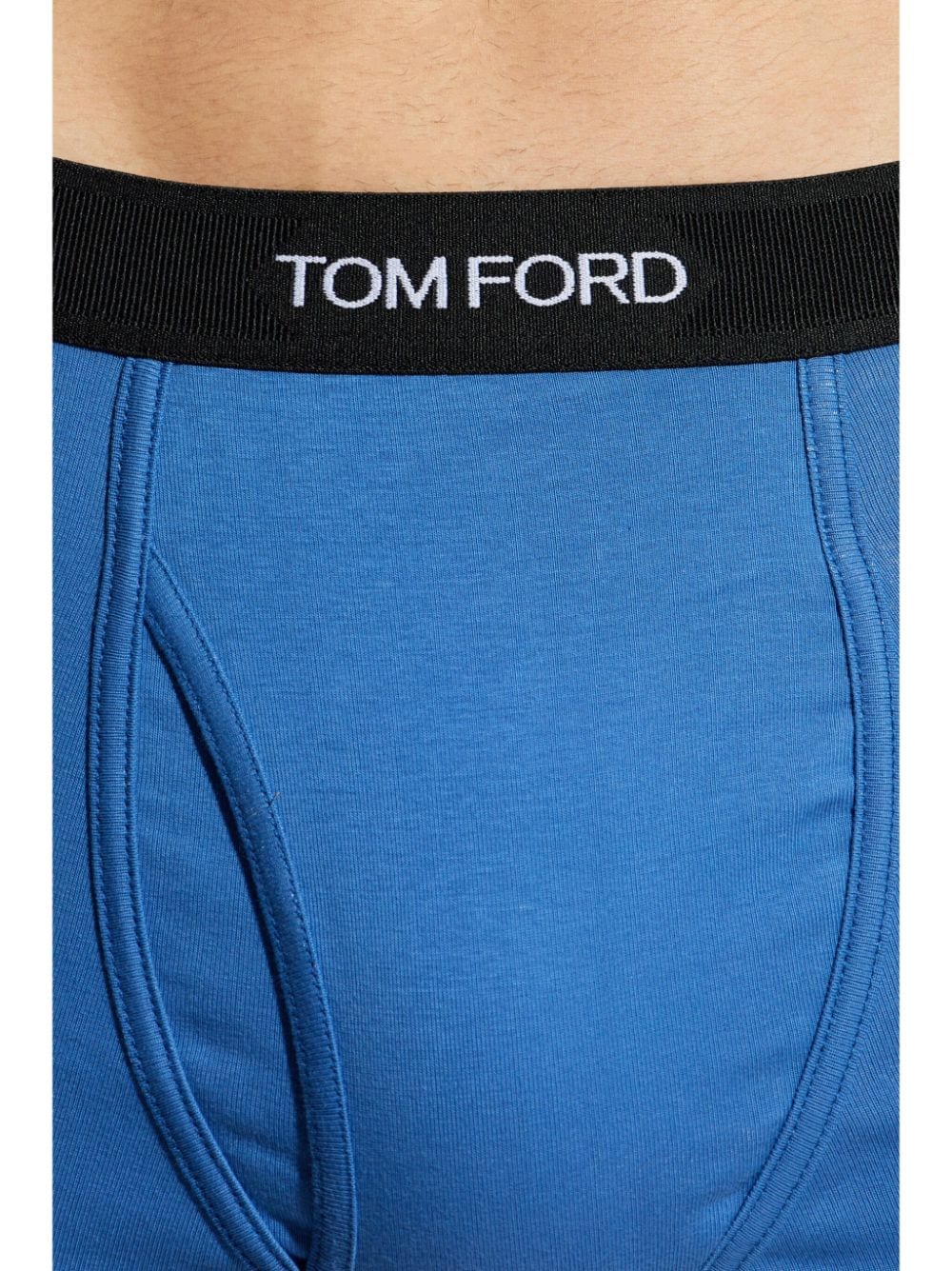 TOM FORD Boxershorts met logoband Blauw