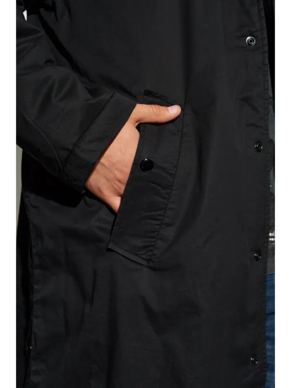 Diesel J-Marlon single-breasted Coat | Black | FARFETCH JO