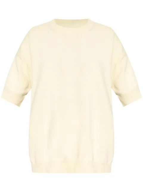 Jil Sander crew-neck knitted T-shirt 