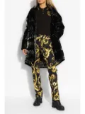 Versace Jeans Couture padded hooded coat - Black