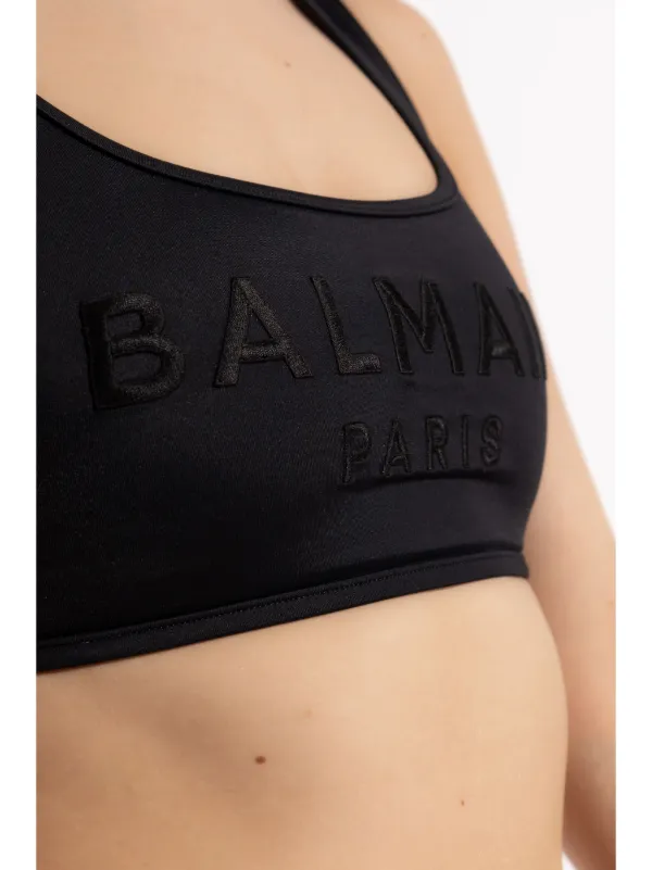 Balmain ロゴ ビキニ | ブラック | FARFETCH JP