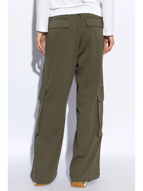 LOEWE technical-jersey Cargo Trousers | Green | FARFETCH