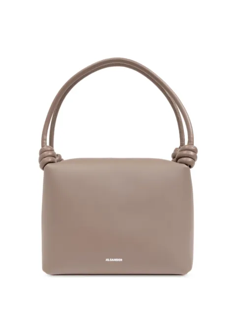 Jil Sander tote pequeña con detalle de nudo
