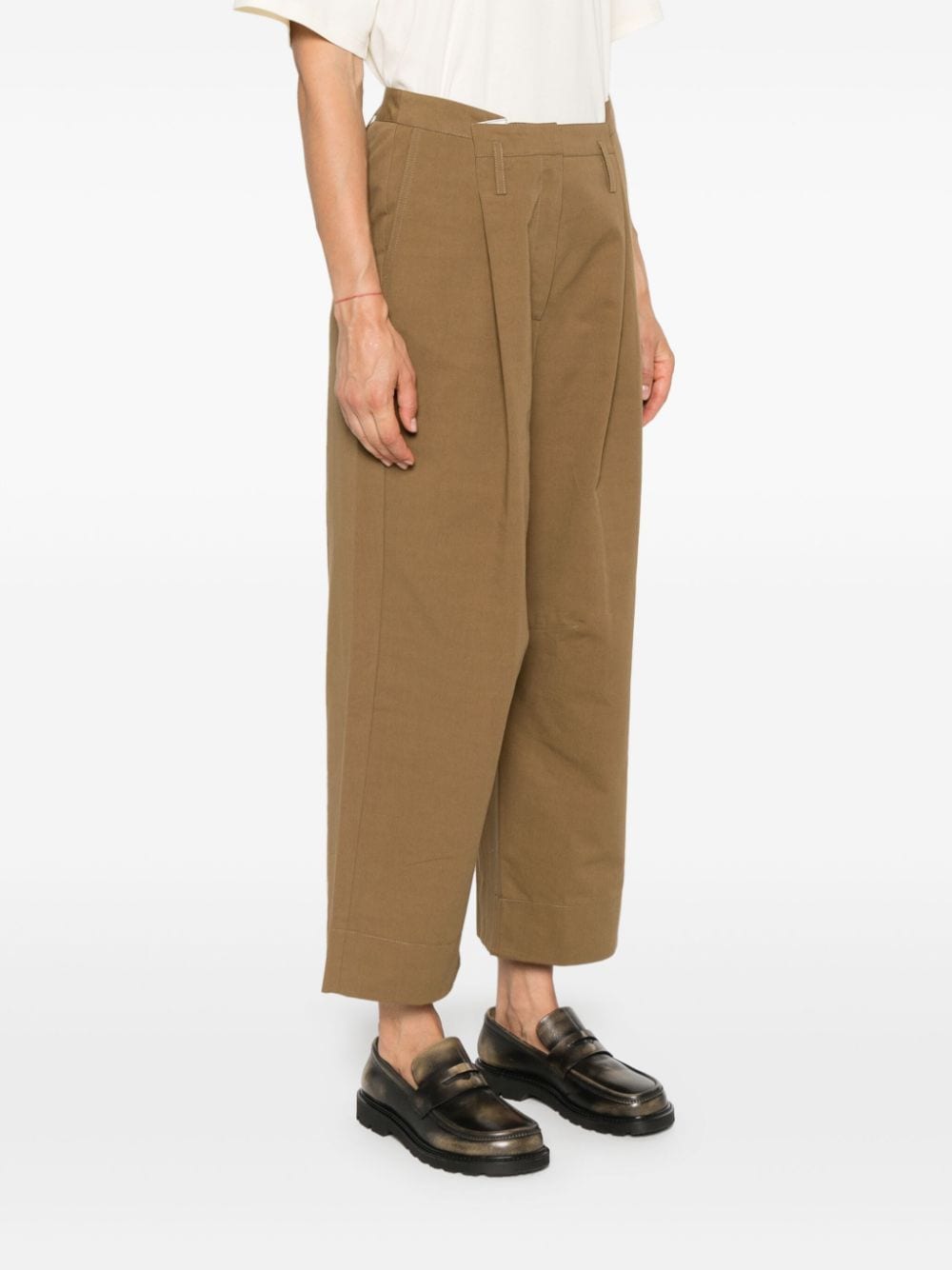 Shop Herskind Carl Pleated Trousers In Neutrals