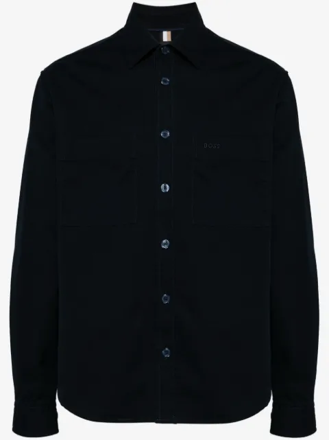 BOSS camisa con logo bordado