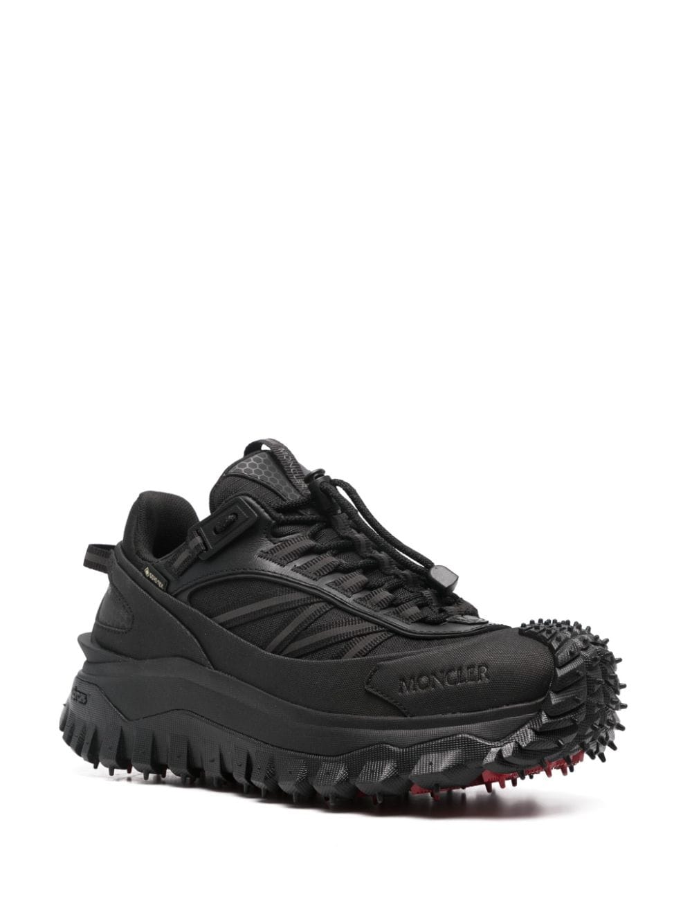 Shop Moncler Trailgrip Gtx Sneakers In Black