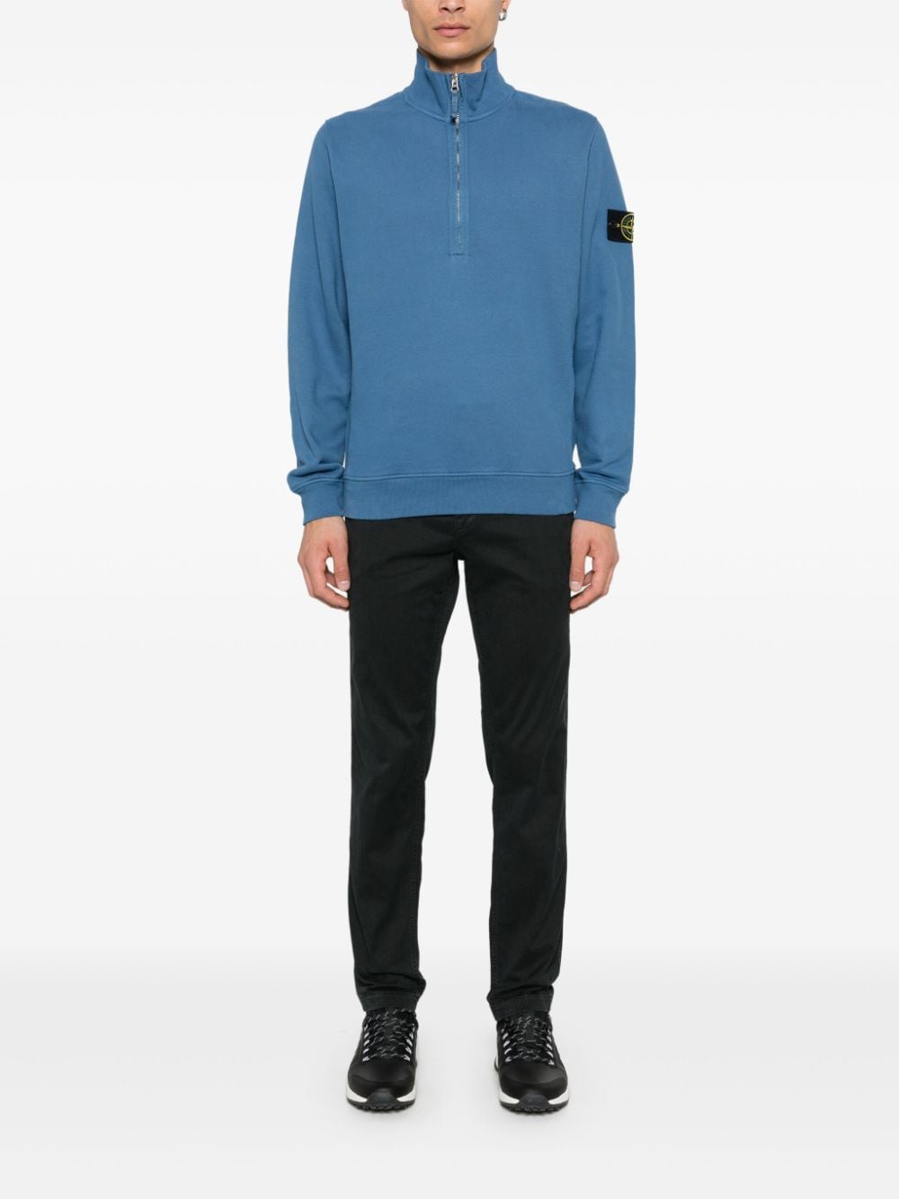 Stone Island Compass-badge trousers - Zwart