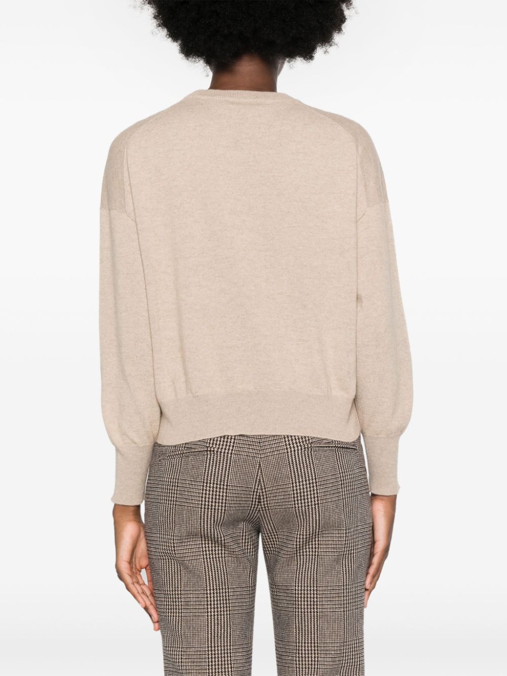 BRUNELLO CUCINELLI MONILI-CHAIN SWEATER 