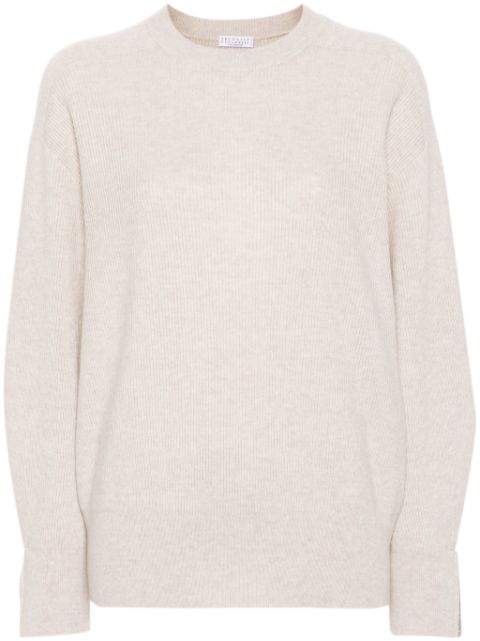 Brunello Cucinelli Monili-chain sweater Women