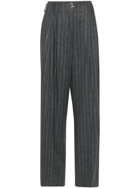 Genny pinstripe trousers