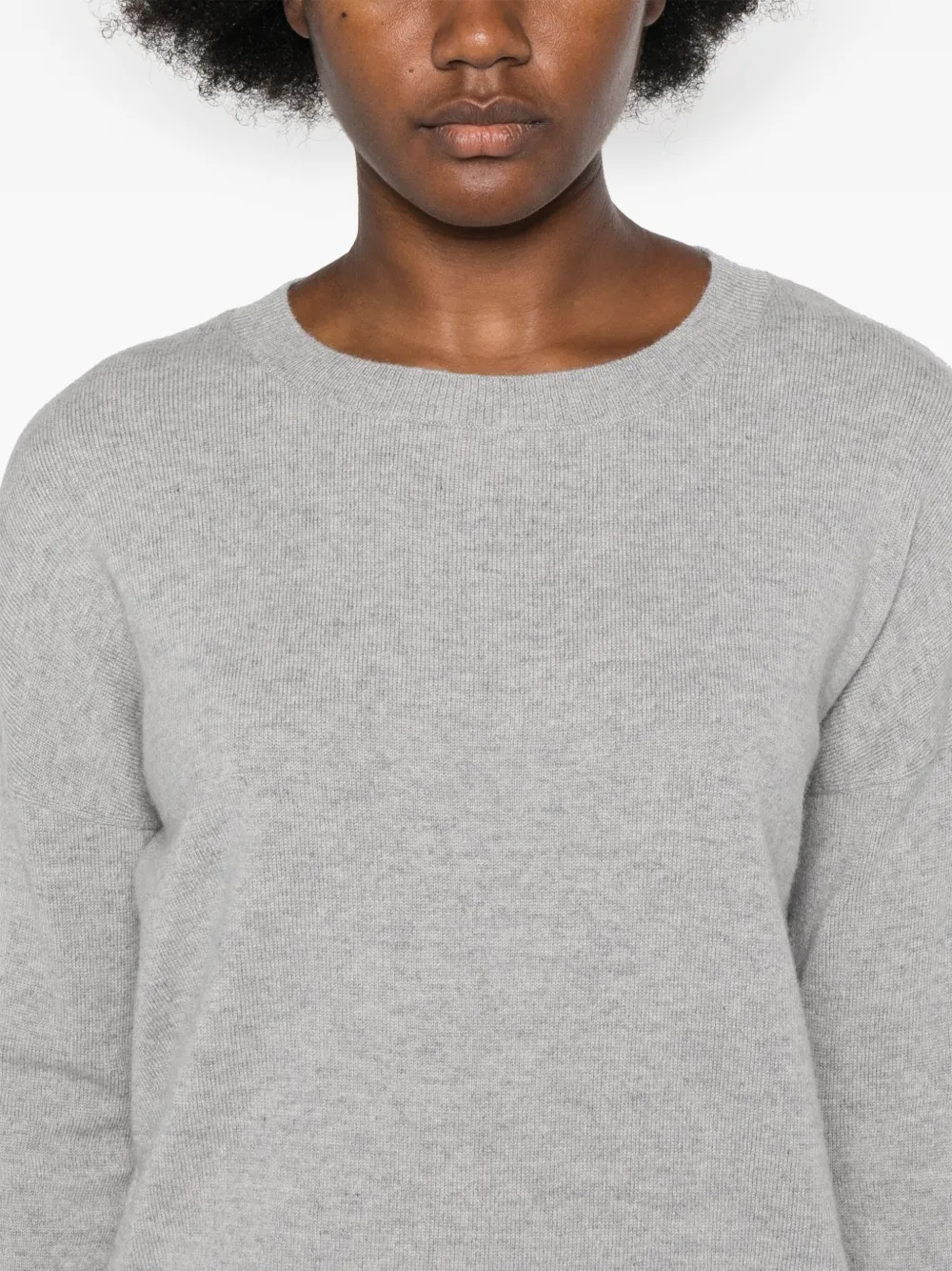 Lisa Yang Gray Dea Sweater In Grey