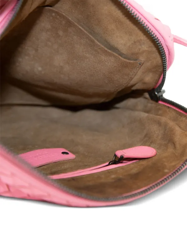 Bottega Veneta Pre-Owned Nodini Crossbody Bag | Pink | FARFETCH IN