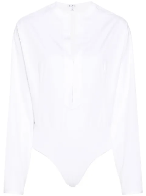 Alaïa V-neck bodyshirt