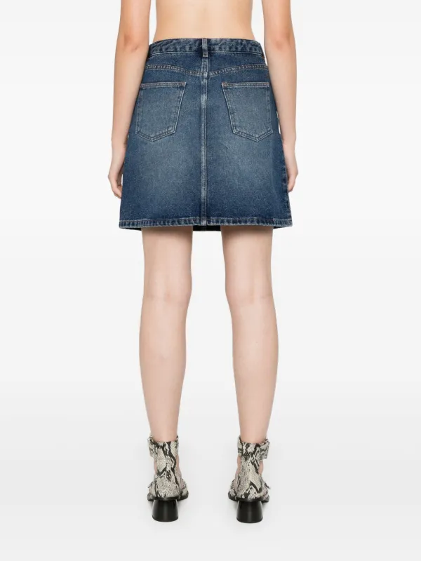 A.P.C. デニム ミニスカート | ブルー | FARFETCH JP