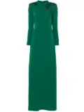 CRISTALLINI Nemesis maxi dress - Green