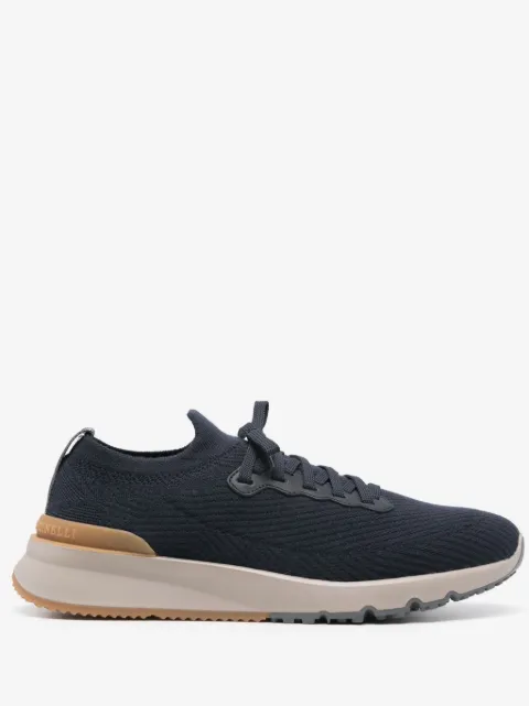 Brunello Cucinelli knitted sneakers