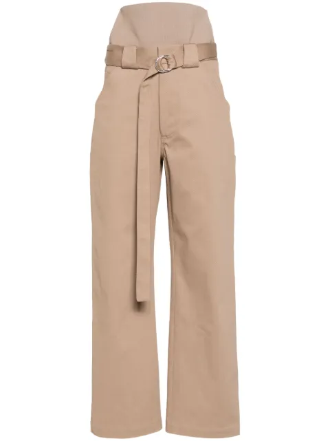 Alaïa knit-band cargo trousers