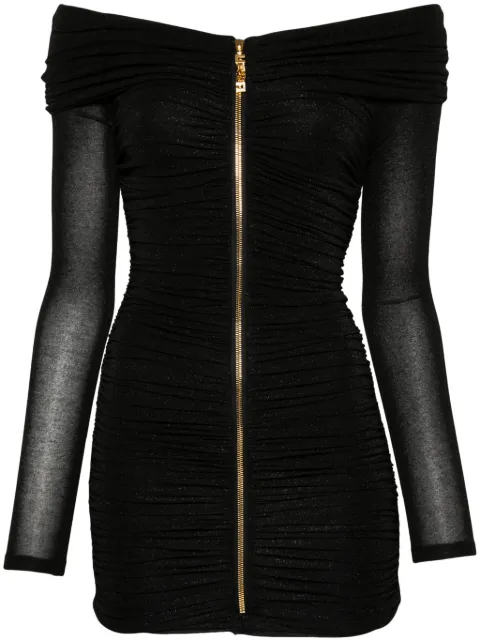 Elisabetta Franchi lurex mini dress