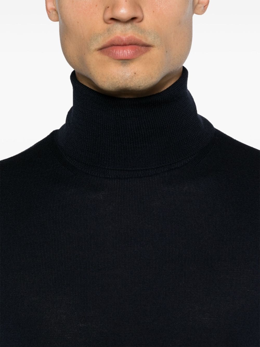 Shop Roberto Collina Merino-wool Sweater In Blue