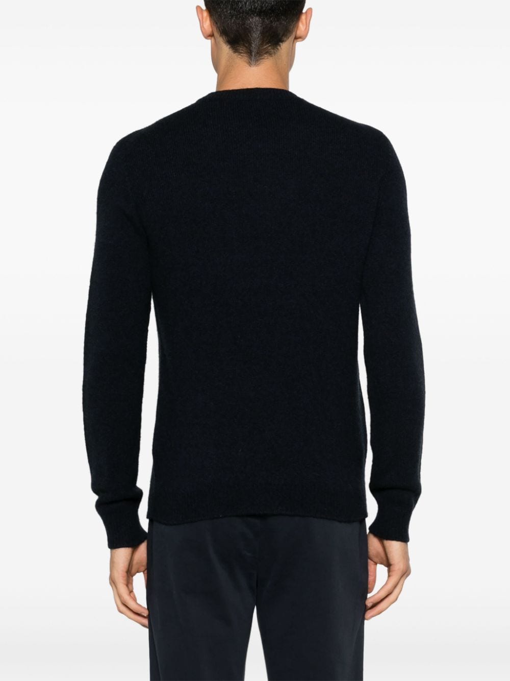 Shop Roberto Collina Long-sleeve Sweater In Blue