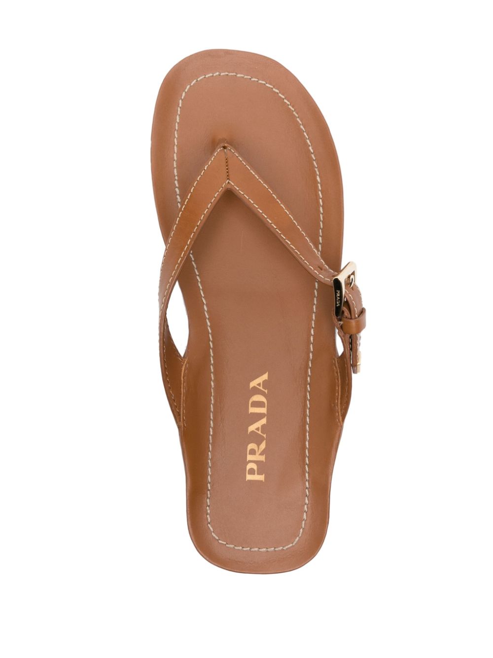 Prada Sandalen met gesp Bruin