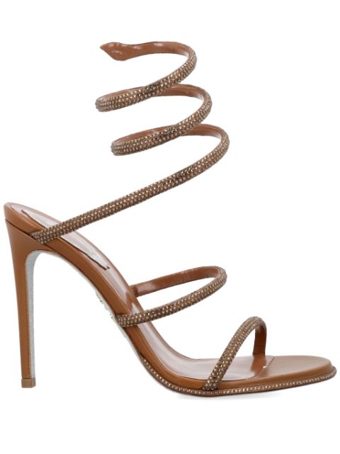 René Caovilla 105mm Cleo sandals