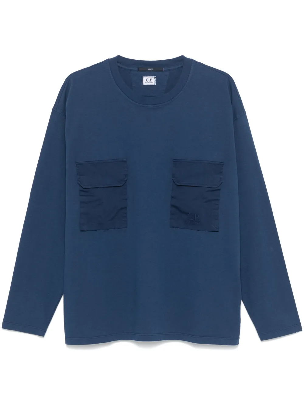 C.P. Company T-shirt met geborduurd logo Blauw
