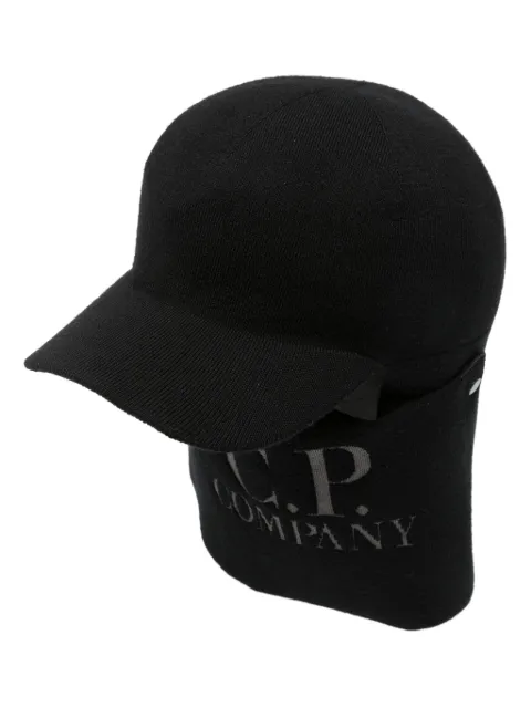 C.P. Company casquette à logo en jacquard
